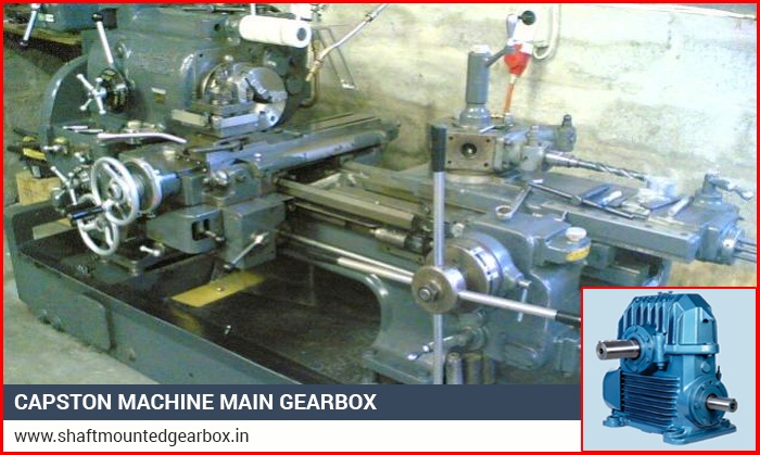 Capston Machine Main Gearbox Manufacturer, Supplier and Exporter in Ahmedabad, Gujarat, India