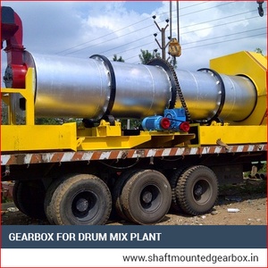 Gearbox for drum mix plant manufacturer and supplier in gujarat india