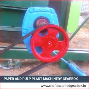 paper and pulp plant machinery gearbox manufacturer and supplier gujarat india